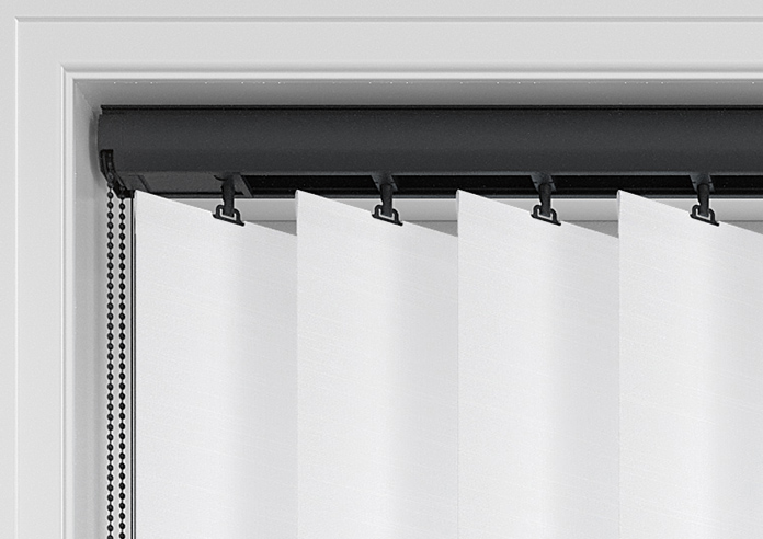 Solento (Blackout), Vogue White - Vertical Blind - Image 14